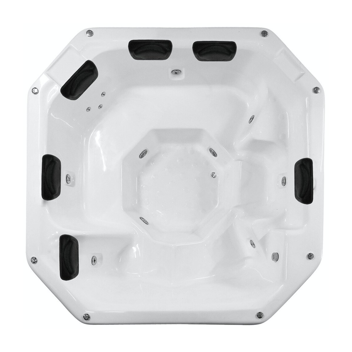SPA 6 LUGARES FÊNIX 2.20 x 2.20 COM 20 JATOS – SPLAZ BANHEIRAS