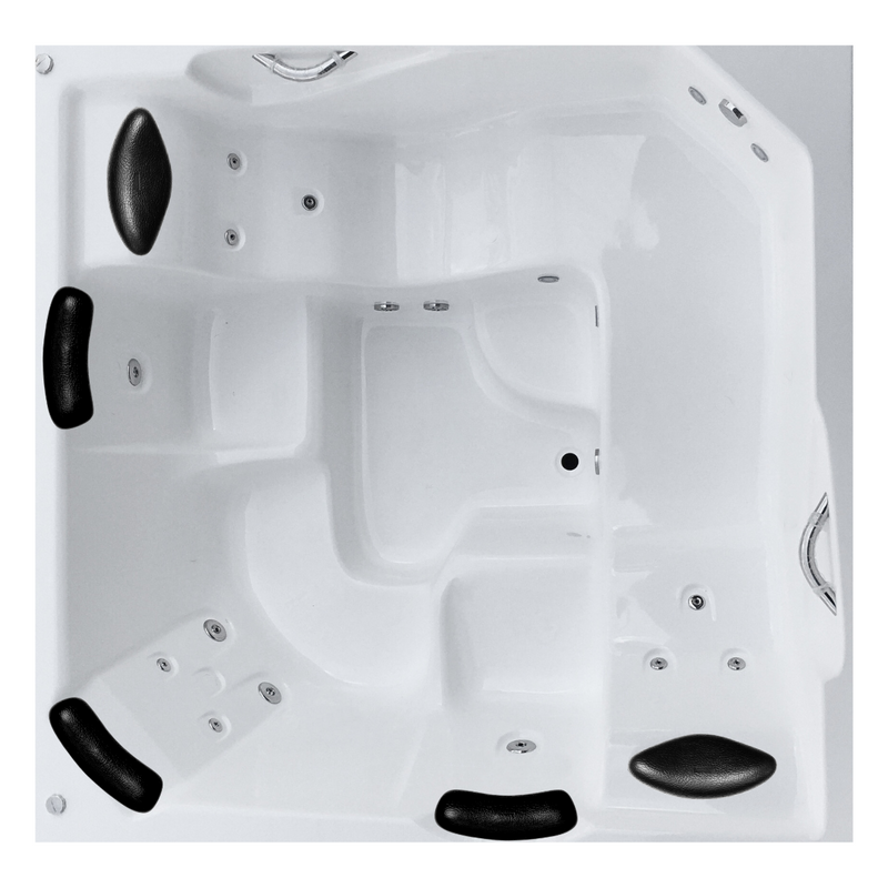 Banheira spa 5 lugares com hidro + aquecedor + cromoterapia