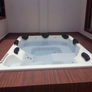 Spa estilo jacuzzi com hidro 7 lugares completo + aquecedor eletrico