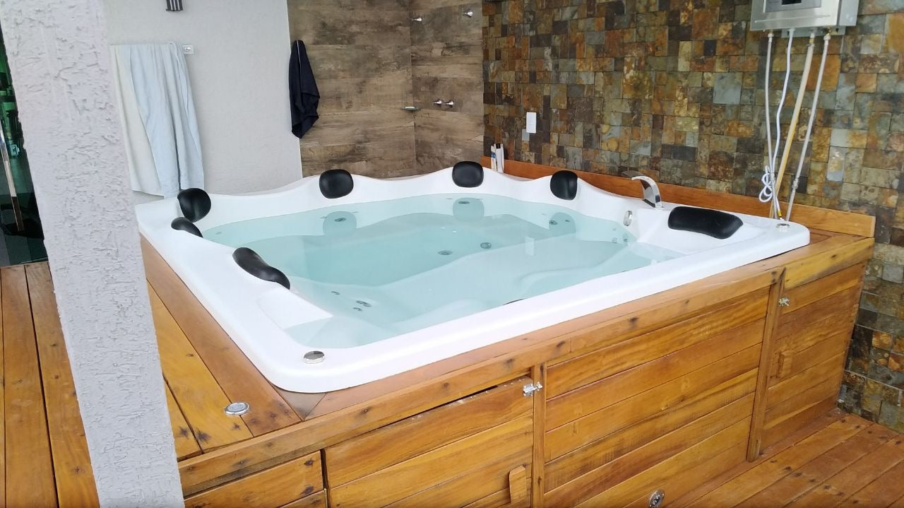 Spa Copacabana 7 lugares hidro + Aquecedor + cromoterapia – SPLAZ