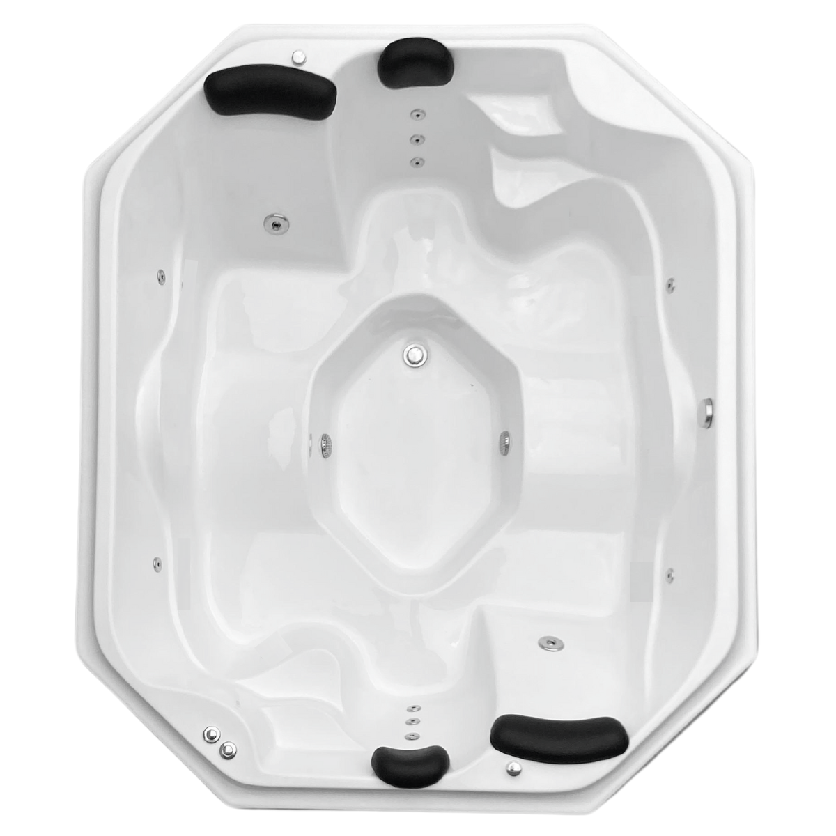 Spa Piccolo 6 lugares hidro + aquecedor + cromoterapia