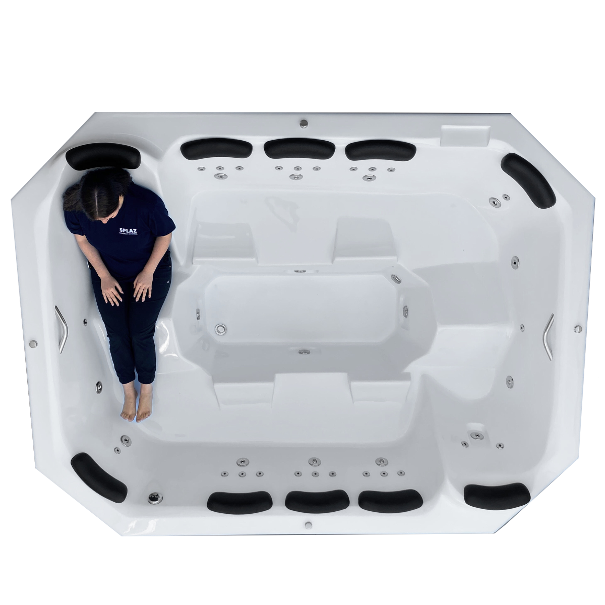 Spa vancouver 10 lugares hidro + aquecedor + cromoterapia + sistema de filtragem