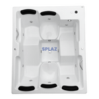 SPA 5 LUGARES CORCOVADO 1.90 X 1.60 COM 12 JATOS