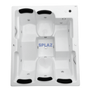 SPA 5 LUGARES CORCOVADO 1.90 X 1.60 COM 12 JATOS