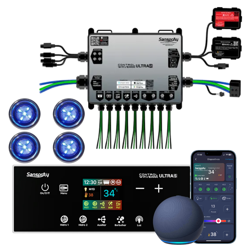 Automação Ultra S integração alexa e google home