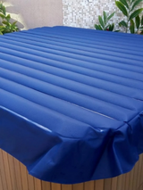 Capa térmica enrolavel azul - sob medida