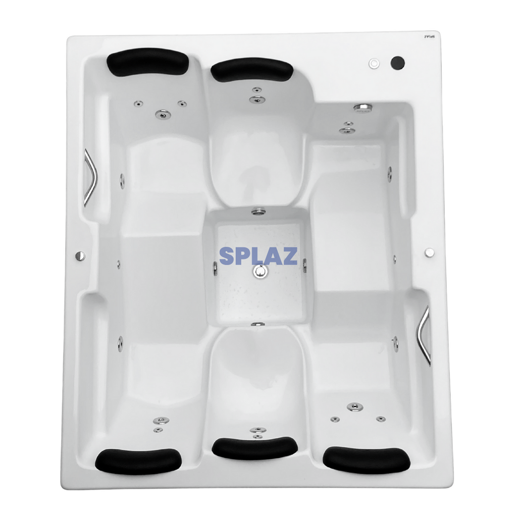SPA 5 LUGARES CORCOVADO 1.90 X 1.60 COM 20 JATOS