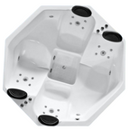 SPA 4 LUGARES SEXTAVADO 1.84 x 1.84 COM 12 JATOS