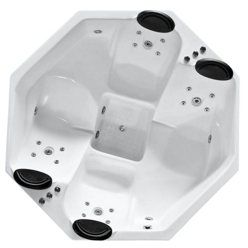 SPA 4 LUGARES SEXTAVADO 1.84 x 1.84 COM 20 JATOS