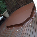 Tampão térmico chocolate - sob medida