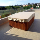 Tampão térmico bege - sob medida