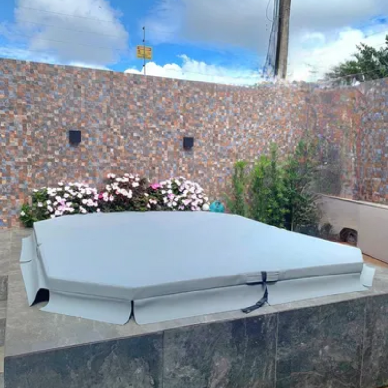 Tampão térmico branco - sob medida