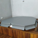 Tampão térmico cinza - sob medida