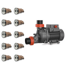 Upgrade 10 jatos de hidromasagem + motomba