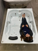 Banheira Dupla Com Hidro Grécia Master (C) 1.80 (L) 1.40 (A) 0.50