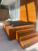 Capa térmica enrolavel café - sob medida