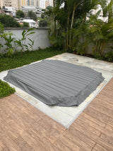 Capa térmica enrolavel cinza - sob medida