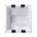 SPA 4 LUGARES QUADRADO 1.70 x 1.60 COM 12 JATOS