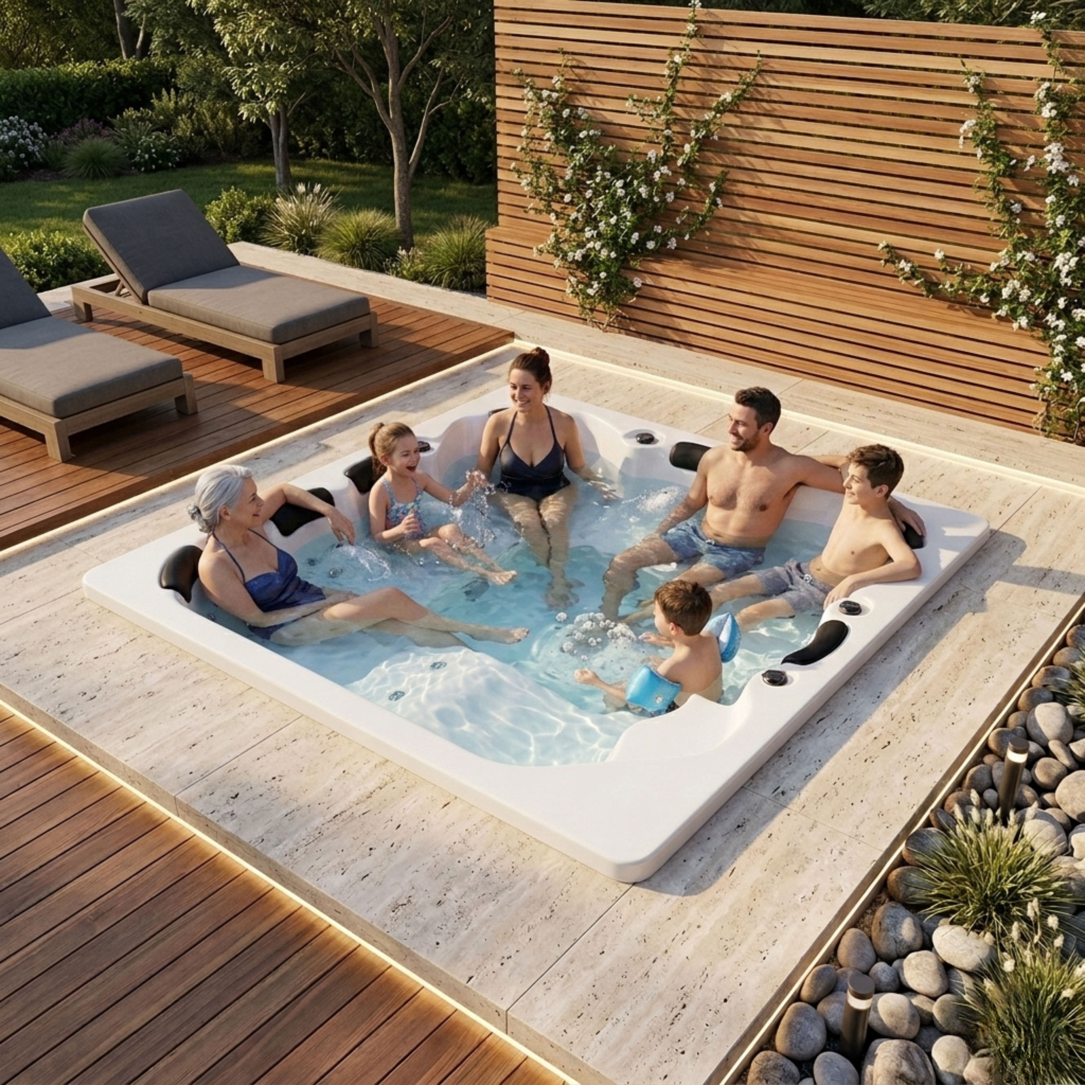 SPA 7 LUGARES CALIFÓRNIA - COMPLETO