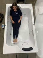 Banheira Dupla com hidro Porto Príncipe (C) 1.50 (L) 1.10 (A) 0.55