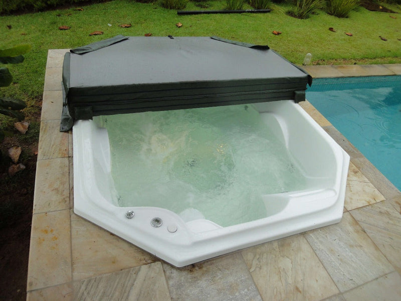 Spa 4 a 6 lugares com hidro 210x190 Piccoli Aquecedor + led