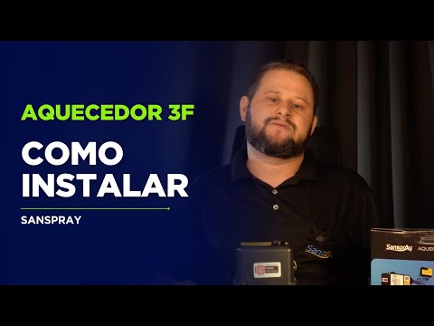 Aquecedor Sanspray eletrico 3 funções + painel digital + sensor de nivel