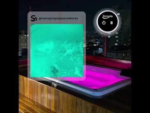 Cromoterapia 4 spots de iluminação Sanspray