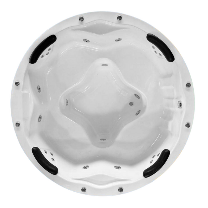 SPA 4 LUGARES REDONDO 1.80 x 1.80 COM 12 JATOS