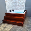 SPA 4 LUGARES QUADRADO 1.70 x 1.60 COM 12 JATOS