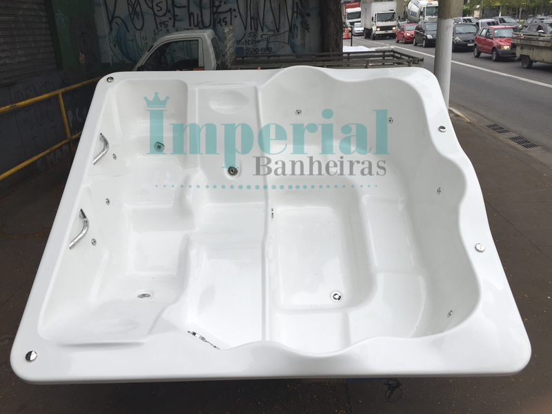 Spa com hidromassagem Copacabana 7 lugares completo 240x220