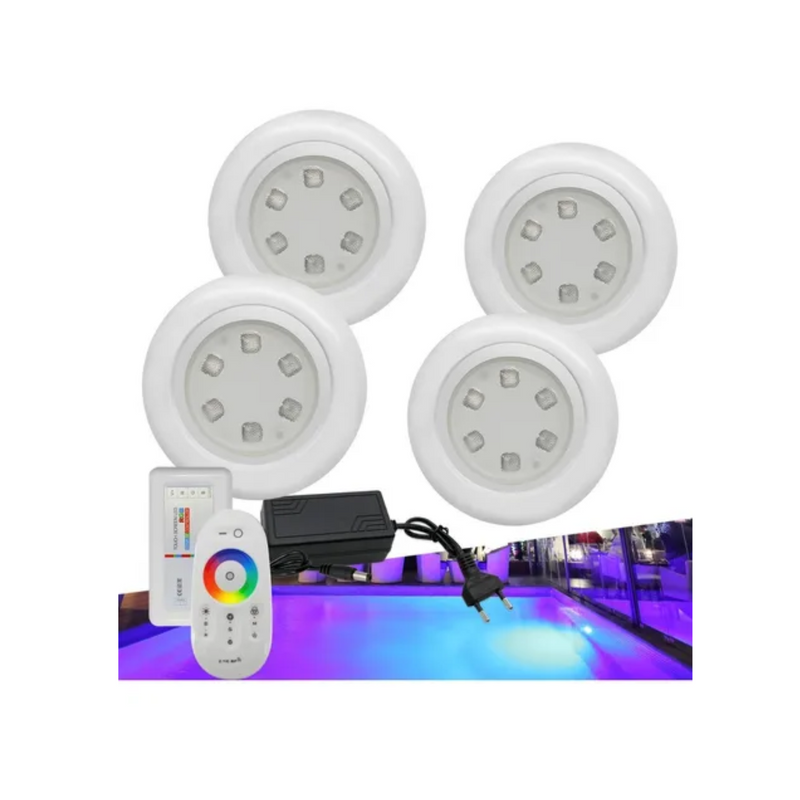 Cromoterapia Relexmoon 4 pontos de led + controlador