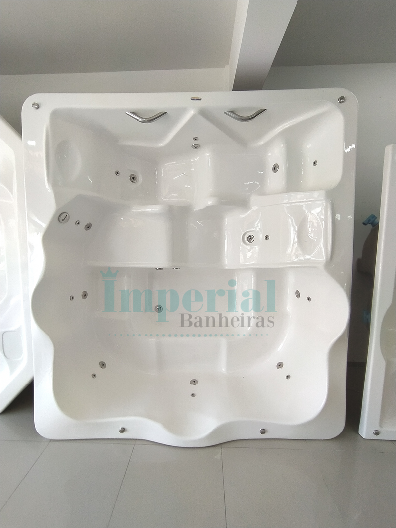Spa com hidro 7 lugares Copacabana / Aquecedor e cromoterapia; Completa