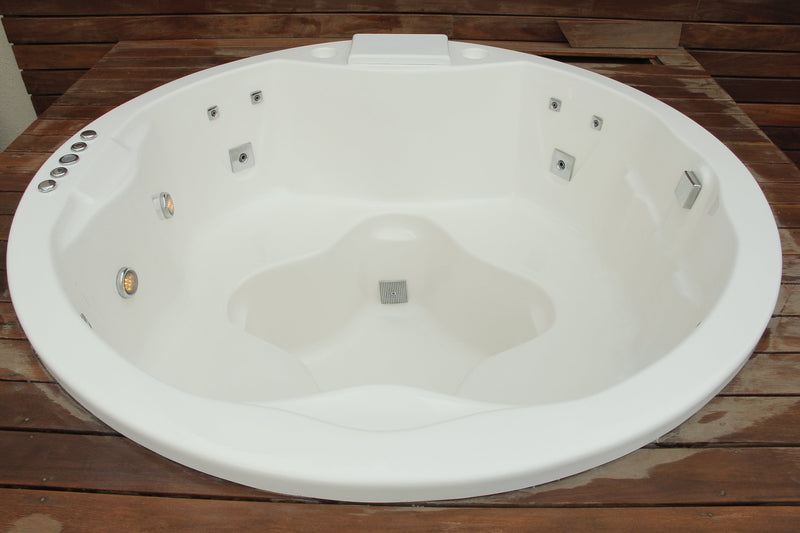 Spa Redondo C/ Hidro E Aquecedor 4 lugares