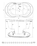 Ofurô Duplo Star 1.50 x 0.80 Com Hidromassagem