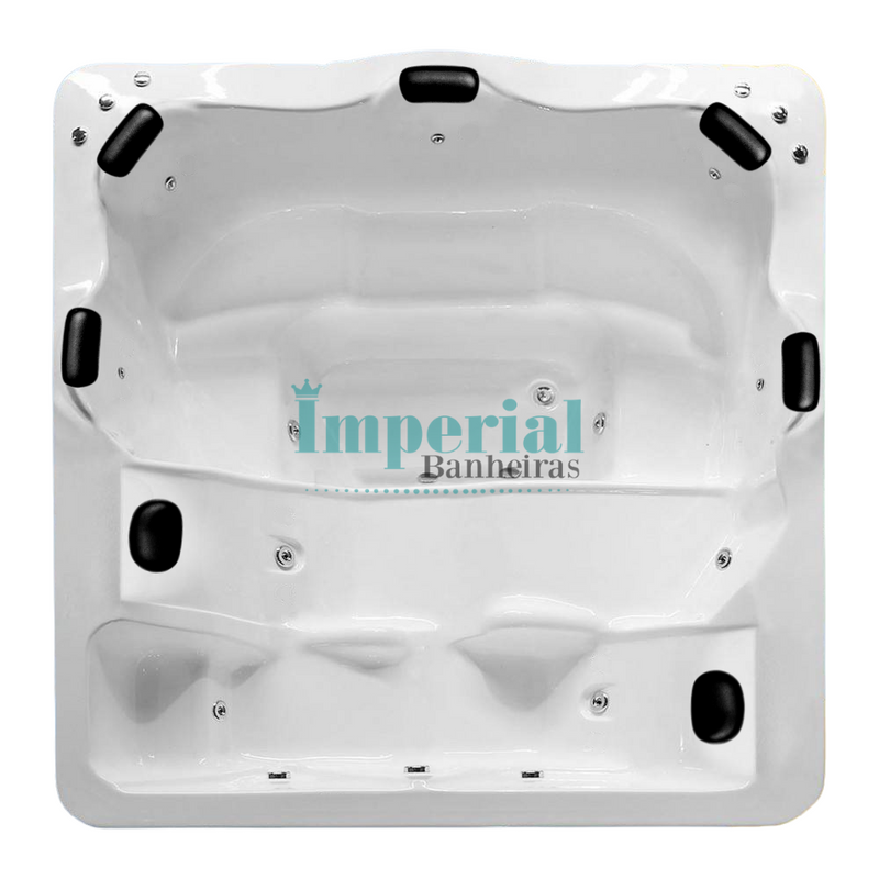 Spa com hidromassagem Copacabana 7 lugares completo 240x220