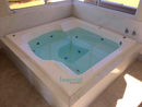 Spa quadrado 2x2 completo hidro + aquecedor + cromoterapia